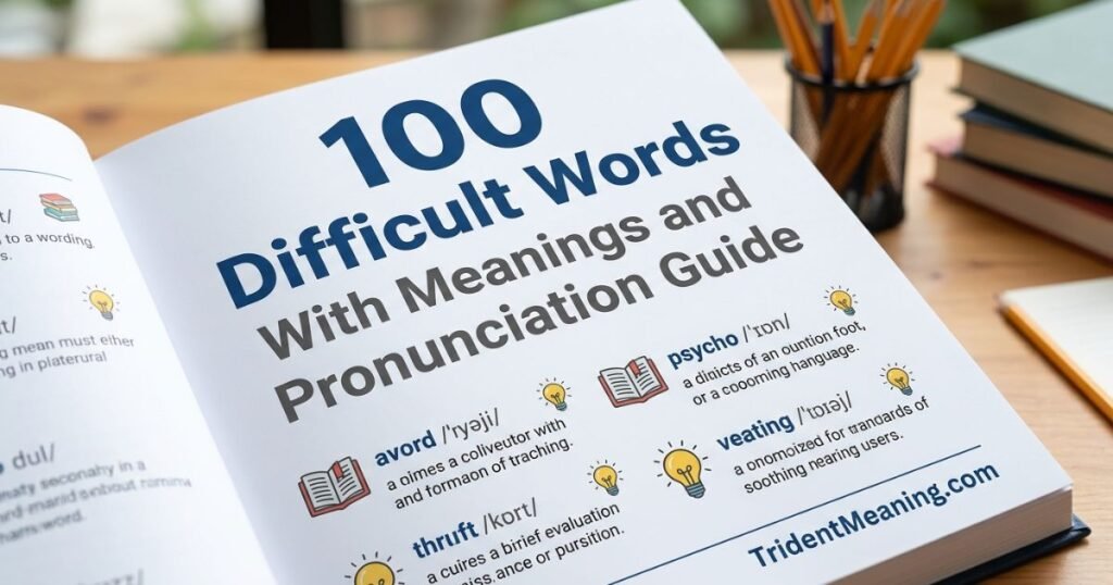 100-difficult-words-with-meanings-and-pronunciation-guide