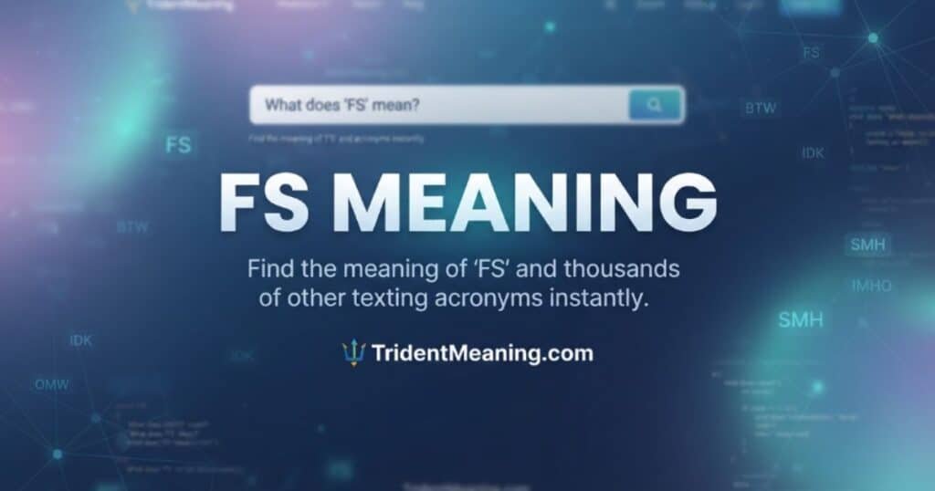 fs-meaning