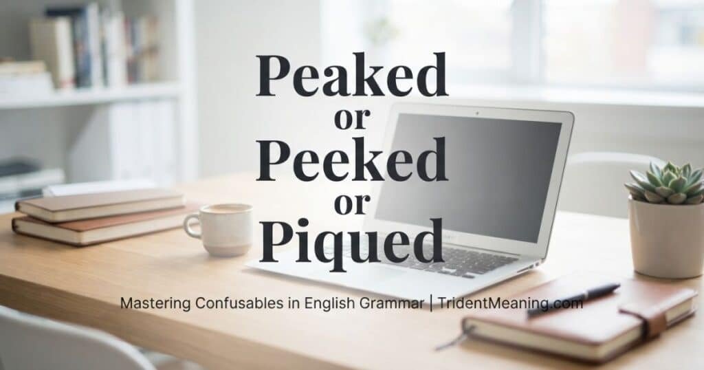 peaked-or-peeked-or-piqued